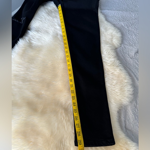 Reformation Jeans High Rise Skinny  Faded Black Destroyed Size 29 - Picture 14 of 16